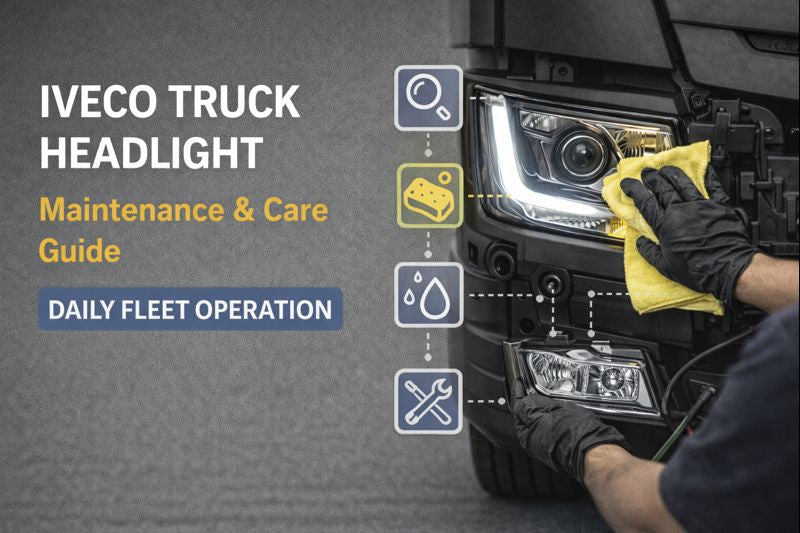 Iveco Truck Headlight Maintenance & Care Guide for Daily Fleet Operation