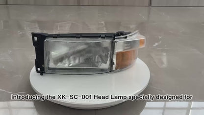 1732510 head lamp – Compatible with 1994–2008 suitable for SCANIA 4 Series / P-, G-, R-, T Series